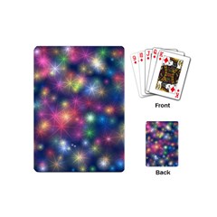 Abstract Background Graphic Space Playing Cards (mini)