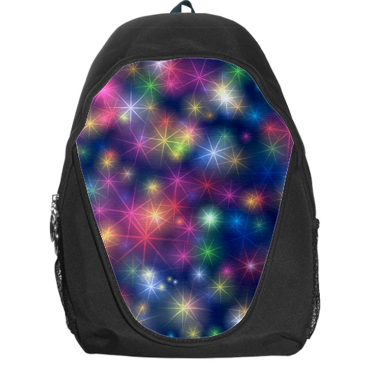 Abstract Background Graphic Space Backpack Bag