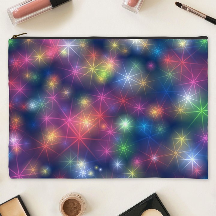 Abstract Background Graphic Space Cosmetic Bag (XXXL)