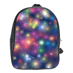 Abstract Background Graphic Space School Bag (xl)