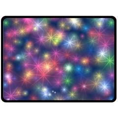 Abstract Background Graphic Space Double Sided Fleece Blanket (large) 