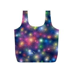 Abstract Background Graphic Space Full Print Recycle Bag (s)