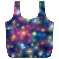 Abstract Background Graphic Space Full Print Recycle Bag (xl)