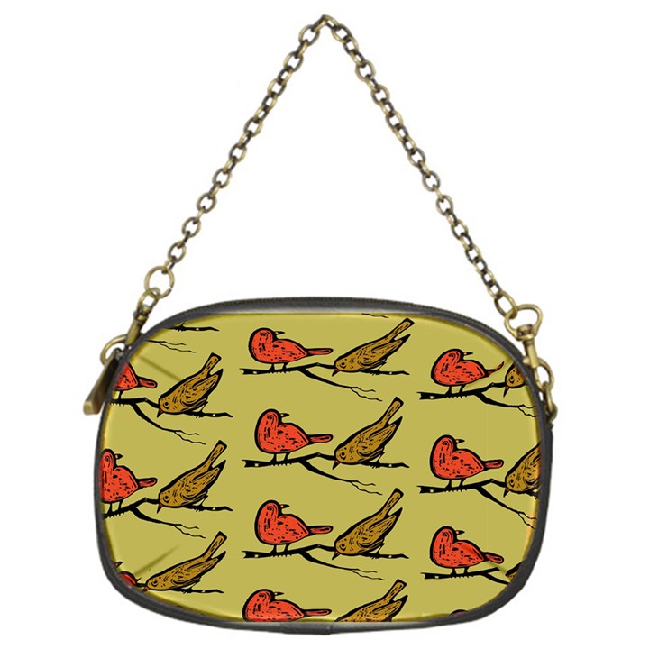 Bird Animal Nature Wild Wildlife Chain Purse (One Side)