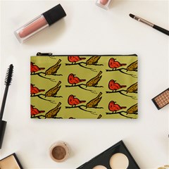 Bird Animal Nature Wild Wildlife Cosmetic Bag (small) by HermanTelo