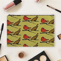 Bird Animal Nature Wild Wildlife Cosmetic Bag (large) by HermanTelo