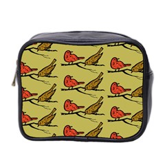 Bird Animal Nature Wild Wildlife Mini Toiletries Bag (two Sides)