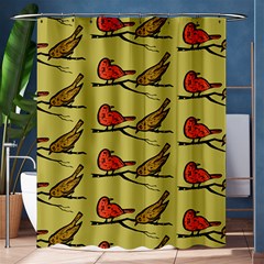 Bird Animal Nature Wild Wildlife Shower Curtain 60  X 72  (medium)  by HermanTelo