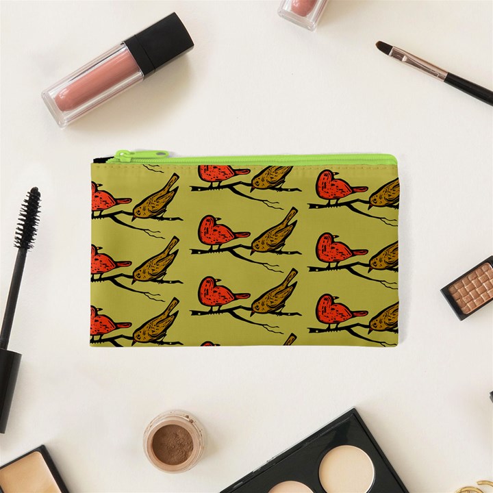 Bird Animal Nature Wild Wildlife Cosmetic Bag (XS)