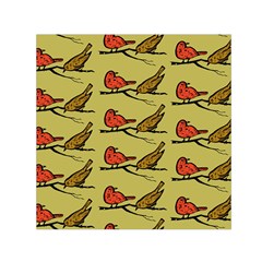 Bird Animal Nature Wild Wildlife Small Satin Scarf (square)