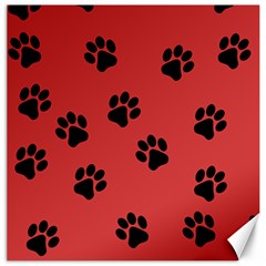 Paw Prints Background Animal Canvas 20  X 20 