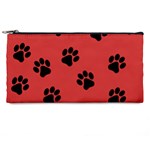 Paw Prints Background Animal Pencil Cases Front