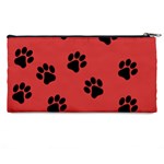 Paw Prints Background Animal Pencil Cases Back