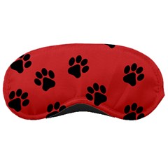 Paw Prints Background Animal Sleeping Masks