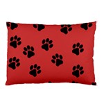 Paw Prints Background Animal Pillow Case (Two Sides) Front