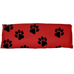 Paw Prints Background Animal Body Pillow Case (dakimakura)