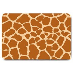 Giraffe Skin Pattern Large Doormat 