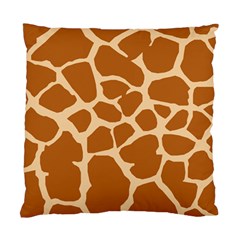 Giraffe Skin Pattern Standard Cushion Case (one Side)