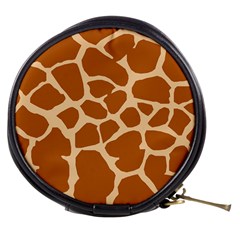 Giraffe Skin Pattern Mini Makeup Bag