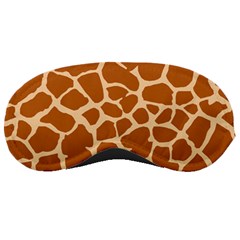 Giraffe Skin Pattern Sleeping Masks