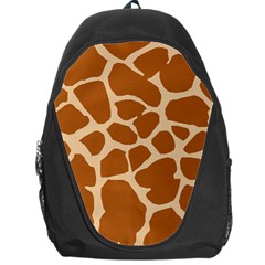 Giraffe Skin Pattern Backpack Bag