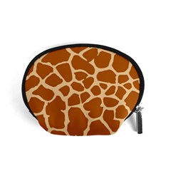 Giraffe Skin Pattern Accessory Pouch (small)