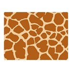 Giraffe Skin Pattern Double Sided Flano Blanket (Mini)  35 x27  Blanket Back