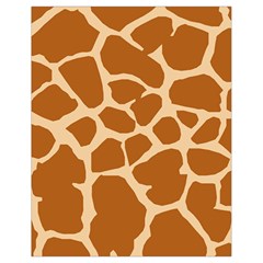 Giraffe Skin Pattern Drawstring Bag (small)