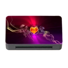 Flame Heart Smoke Love Fire Memory Card Reader With Cf by HermanTelo