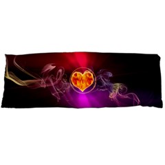 Flame Heart Smoke Love Fire Body Pillow Case (dakimakura) by HermanTelo