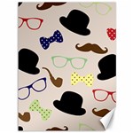 Moustache Hat Bowler Canvas 36  x 48  35.26 x46.15  Canvas - 1