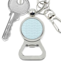 Footprints Pattern Paper Scrapbooking Blue Bottle Opener Key Chains