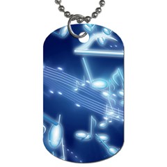 Music Sound Musical Love Melody Dog Tag (two Sides)