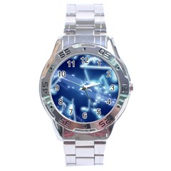 Music Sound Musical Love Melody Stainless Steel Analogue Watch