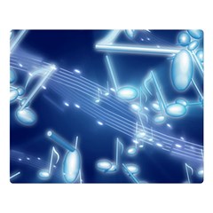 Music Sound Musical Love Melody Double Sided Flano Blanket (large) 