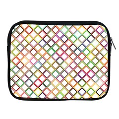 Grid Colorful Multicolored Square Apple Ipad 2/3/4 Zipper Cases by HermanTelo