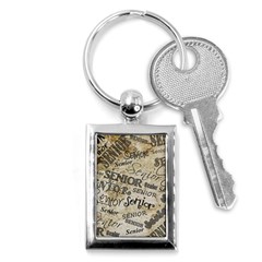 Graduation School Celebration Key Chains (rectangle)  by HermanTelo