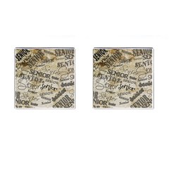 Graduation School Celebration Cufflinks (square) by HermanTelo