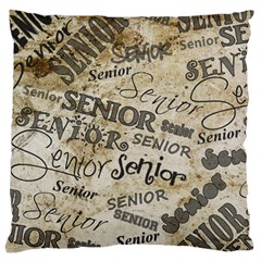 Graduation School Celebration Large Cushion Case (one Side)