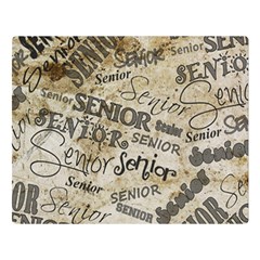 Graduation School Celebration Double Sided Flano Blanket (large) 