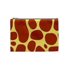 Seamless Tile Skin Background Cosmetic Bag (medium) by HermanTelo