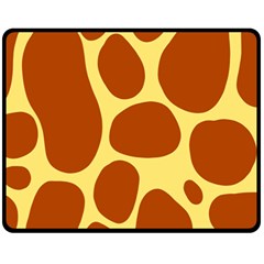 Seamless Tile Skin Background Fleece Blanket (medium) 