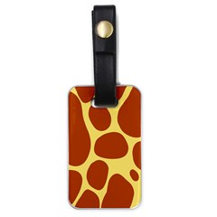 Seamless Tile Skin Background Luggage Tags (one Side) 