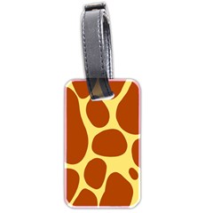 Seamless Tile Skin Background Luggage Tags (two Sides)