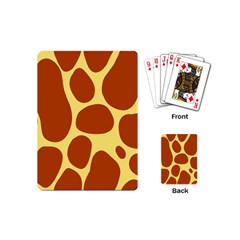 Seamless Tile Skin Background Playing Cards (mini)