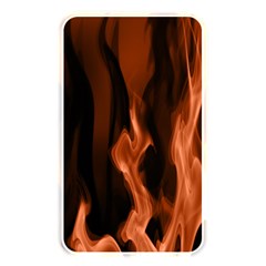 Smoke Flame Abstract Orange Red Memory Card Reader (rectangular)