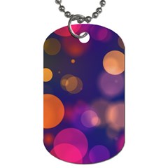 Seamless Pattern Design Tiling Dog Tag (one Side) by HermanTelo