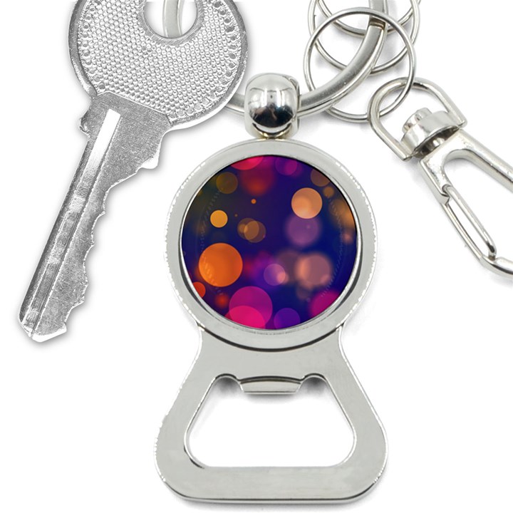 Seamless Pattern Design Tiling Bottle Opener Key Chains