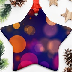 Seamless Pattern Design Tiling Star Ornament (two Sides)