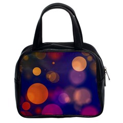 Seamless Pattern Design Tiling Classic Handbag (two Sides)